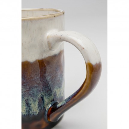 Mugs Brezza marrons set de 6 Kare Design