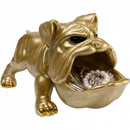 Deco hungry dog gold Kare Design