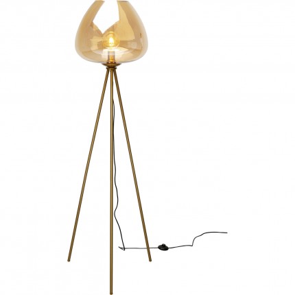 Floor Lamp Sphere 146cm amber Kare Design