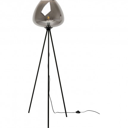 Lampadaire Sphere 146cm fumé Kare Design