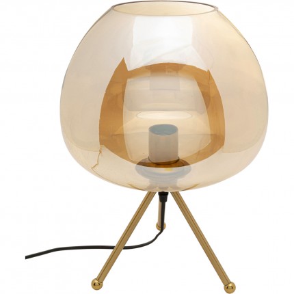 Lampe Sphere ambrée Kare Design