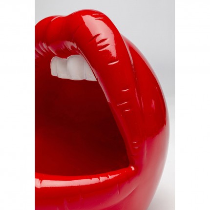 Déco bouche rouge 21cm Kare Design