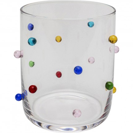 Verres à eau Party Dots set de 4 Kare Design