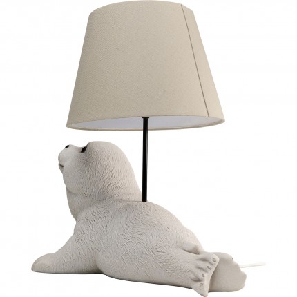 Table Lamp white seal Kare Design