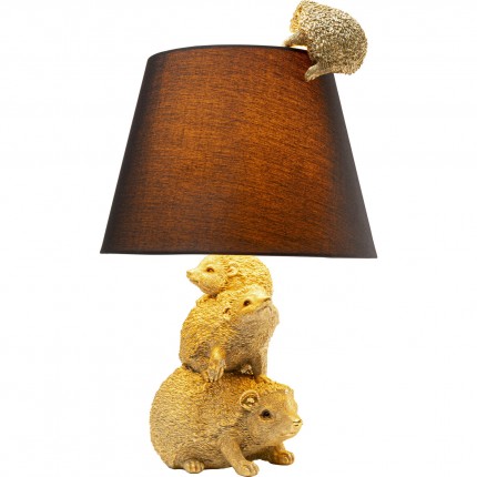 Table Lamp hedgehogs gold Kare Design