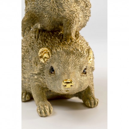 Table Lamp hedgehogs gold Kare Design