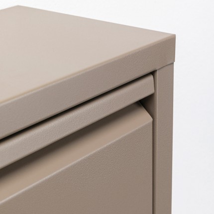 Shoe Container Caruso taupe 3 drawers Kare Design