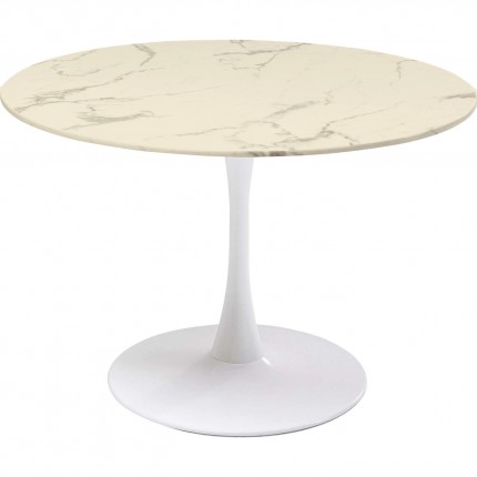 Table Veneto crème 110cm Kare Design