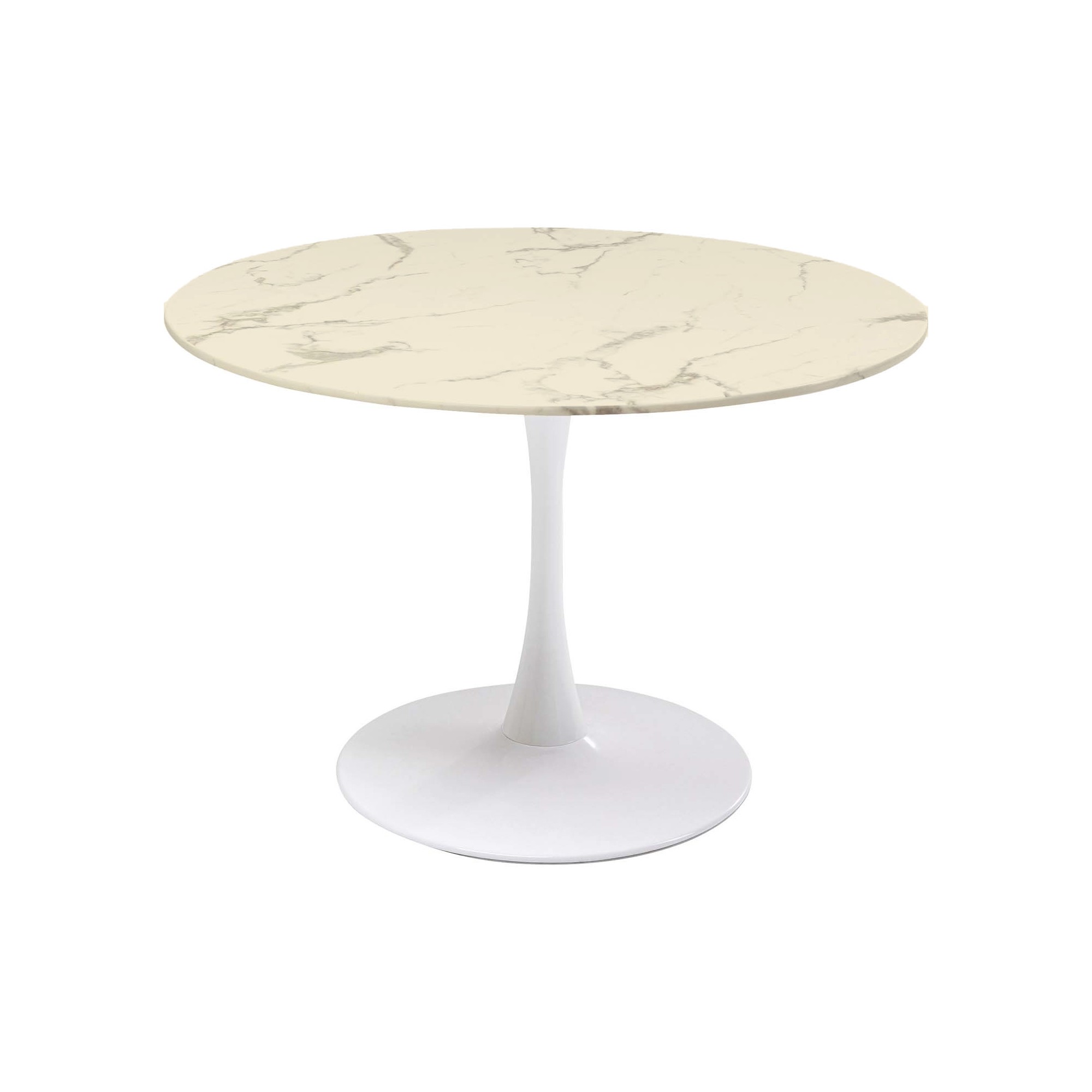 Table Veneto crème 110cm Kare Design