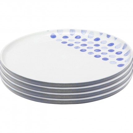 Plate Partito Dots Ø27cm (4/set) Kare Design