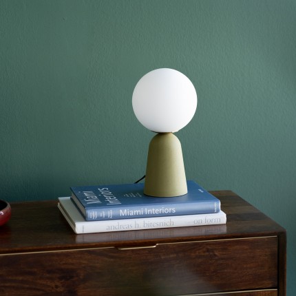 Lampe Bollie verte Kare Design