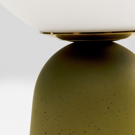 Table Lamp Bollie green Kare Design