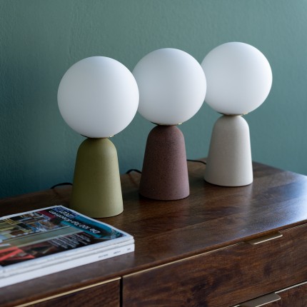 Lampe Bollie rouge Kare Design