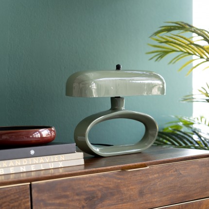 Lampe Suki vert sage Kare Design