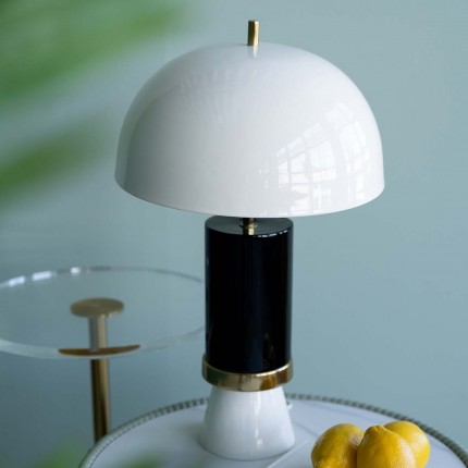 Lampe Josy blanche et noire Kare Design