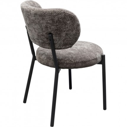 Chair Alfonso grey Kare Design