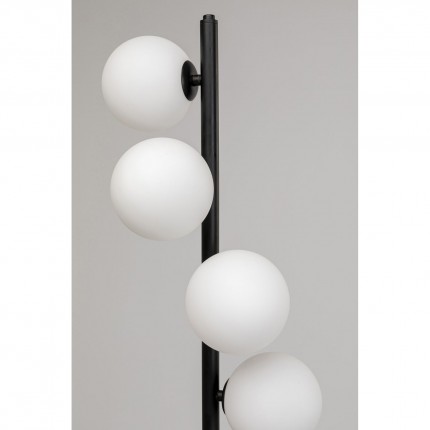 Lampadaire Scala Balls Milky 160cm noir Kare Design