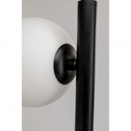 Lampadaire Scala Balls Milky 160cm noir Kare Design