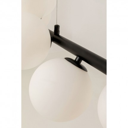 Pendant Lamp Scala Balls 150cm black and white Kare Design