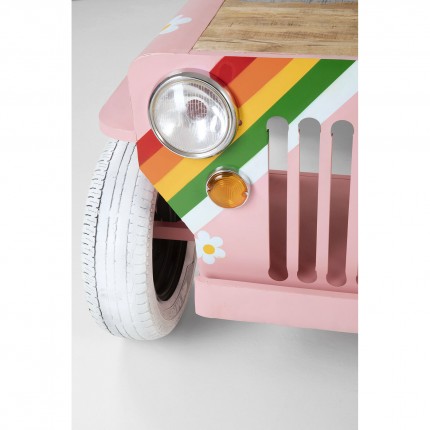 Bar Flower Power voiture rose Kare Design