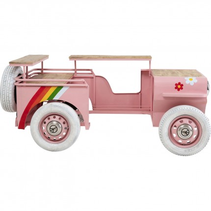 Bar Flower Power voiture rose Kare Design