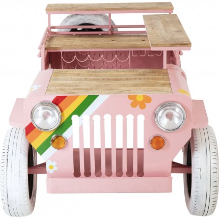 Bar Flower Power voiture rose Kare Design