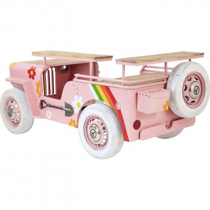 Bar Flower Power voiture rose Kare Design