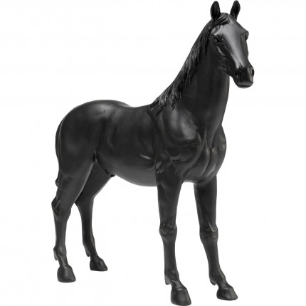 Deco horse 45cm black Kare Design