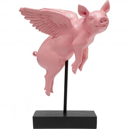 Déco cochon volant rose Kare Design