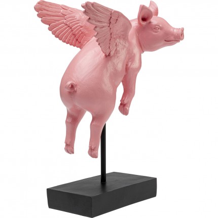 Déco cochon volant rose Kare Design