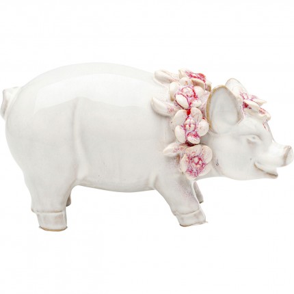 Déco cochon Hawaï 21cm Kare Design