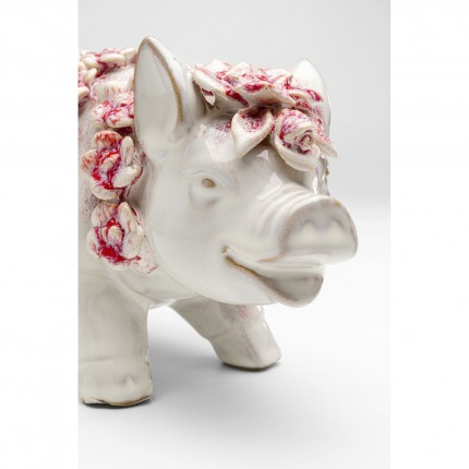 Déco cochon Hawaï 30cm Kare Design