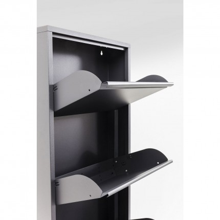 Shoe Container Caruso anthracite 3 drawers Kare Design