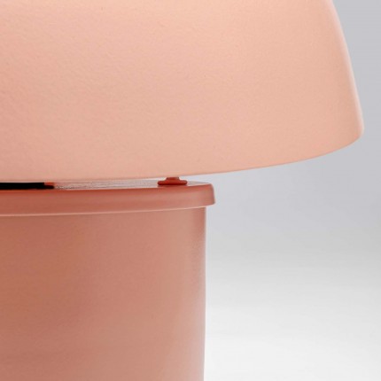 Lampe Mushroom 27cm rose Kare Design