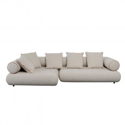 Corner Sofa Splendido cream left Kare Design