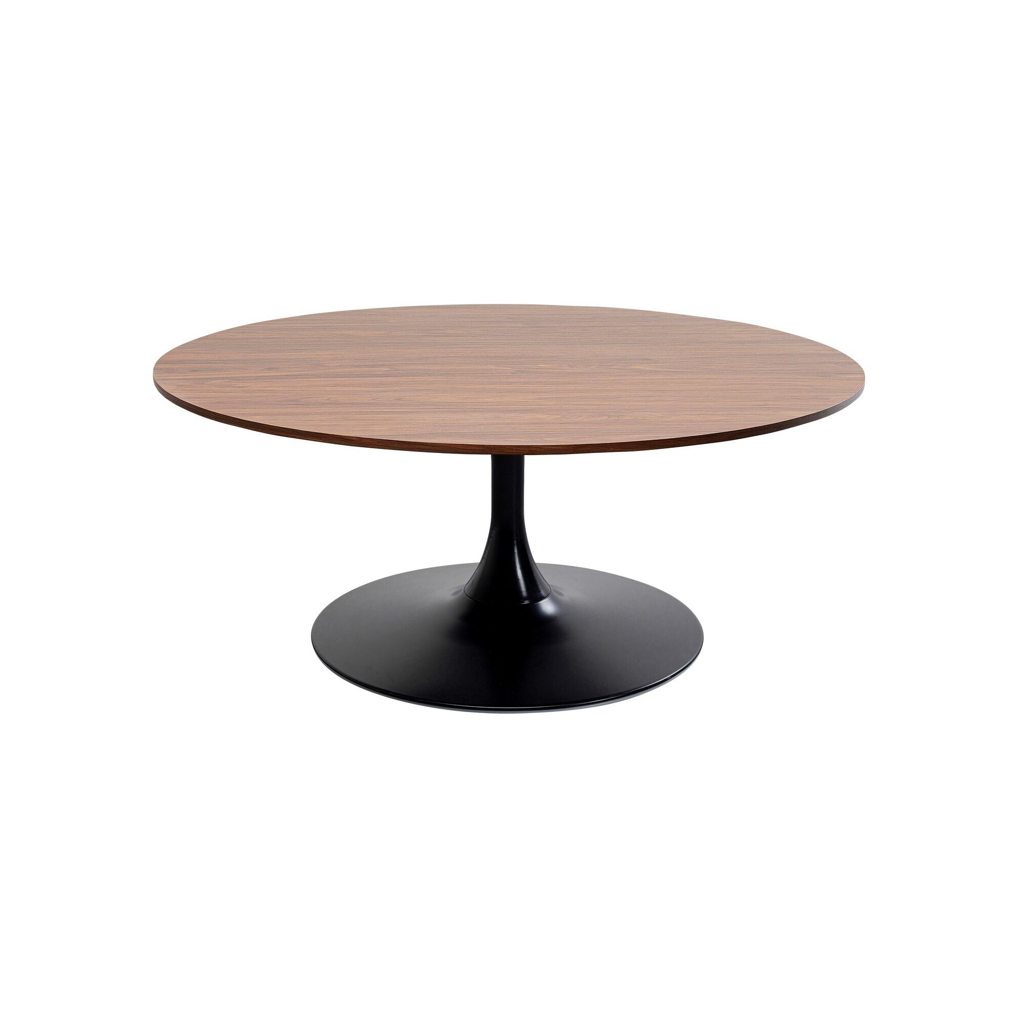 Table basse Schickeria 110cm noyer et noire Kare Design