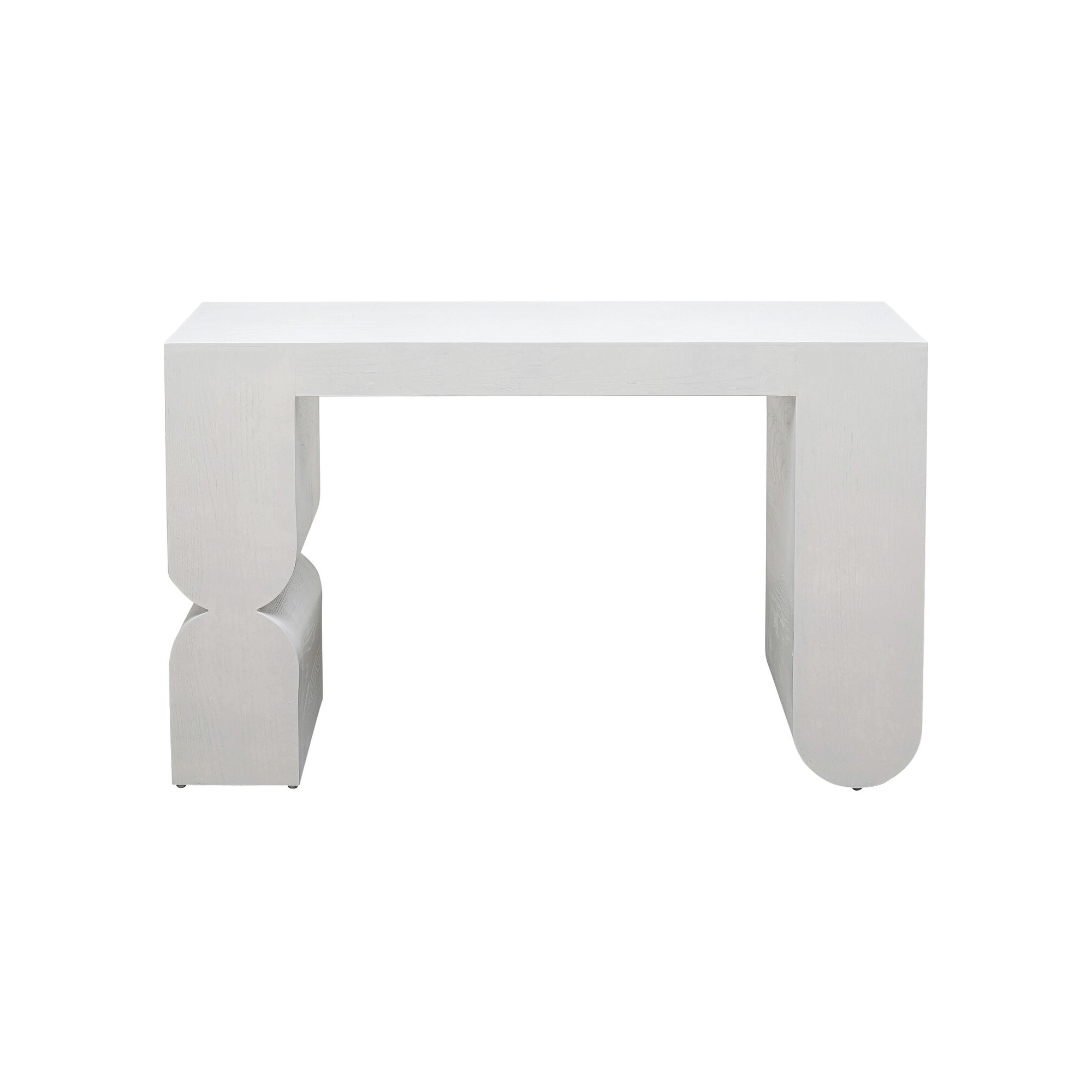 Console Curve blanc 120x85cm