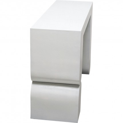 Console Curve 120x38cm blanche Kare Design