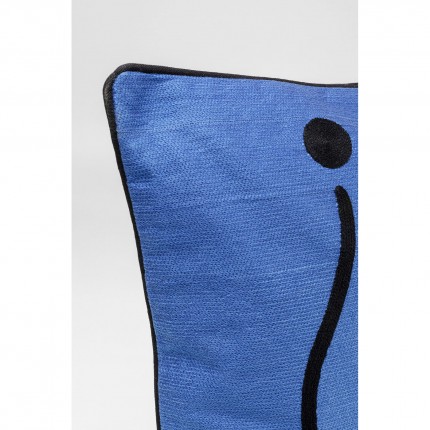 Coussin Art Line bleu Kare Design