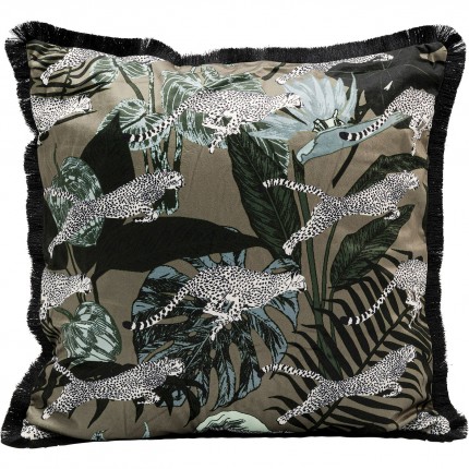 Coussin jungle guépard Kare Design