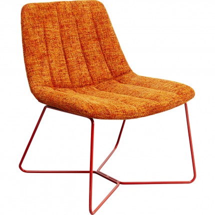 Fauteuil Ally orange Kare Design