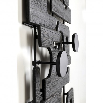 Wall Coat Rack Art Shapes 90x51cm Kare Design