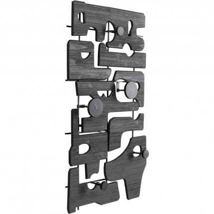 Wall Coat Rack Art Shapes 90x51cm Kare Design