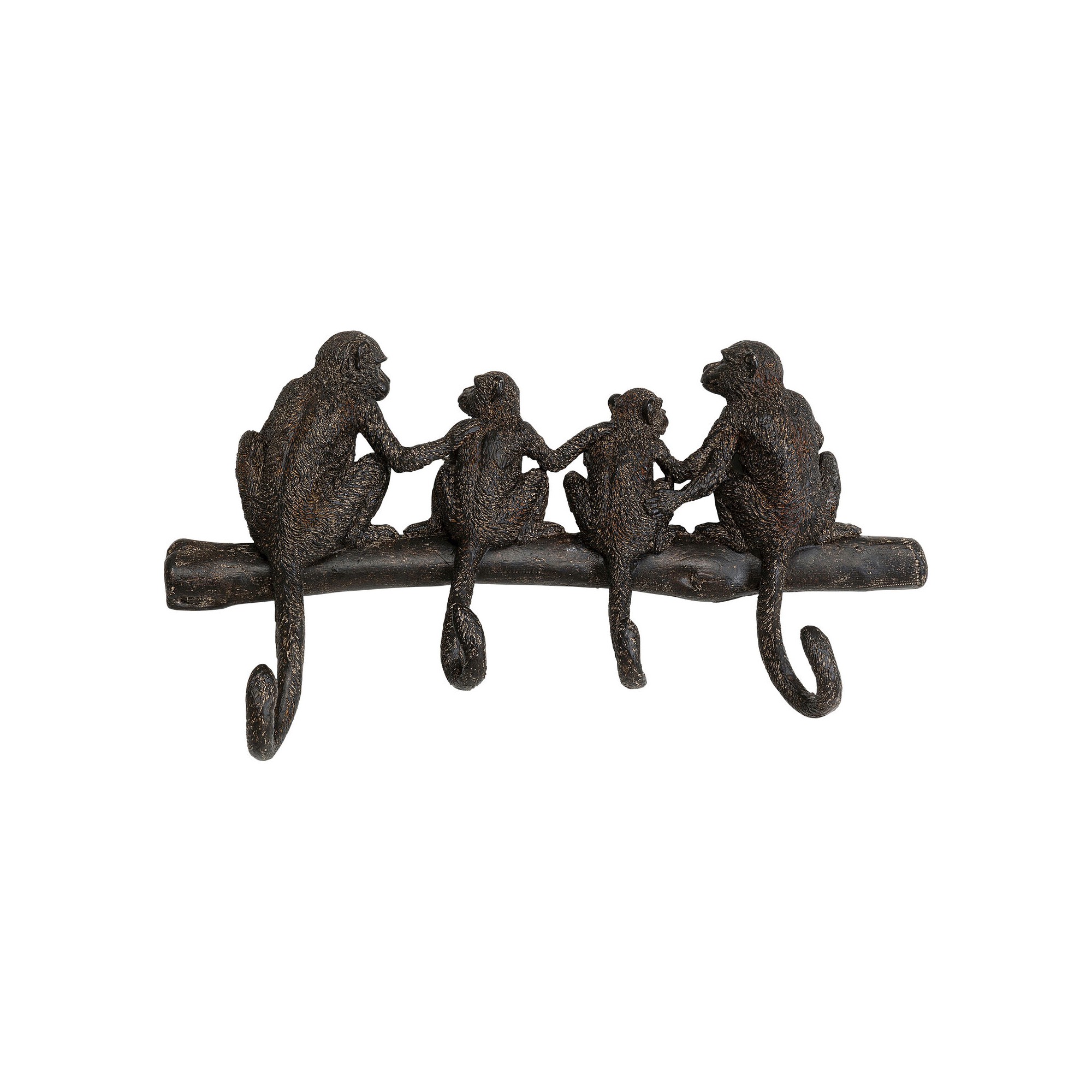 Garderobe murale Monkey Family 38cm