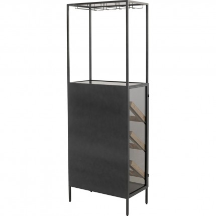 Bottle Rack Porto 170x60cm black Kare Design