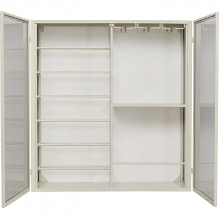 Wall Wine Shelf Porto 80x75cm beige Kare Design