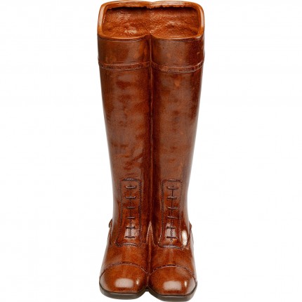 Porte-parapluies bottes marron Kare Design