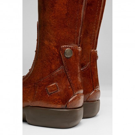 Porte-parapluies bottes marron Kare Design