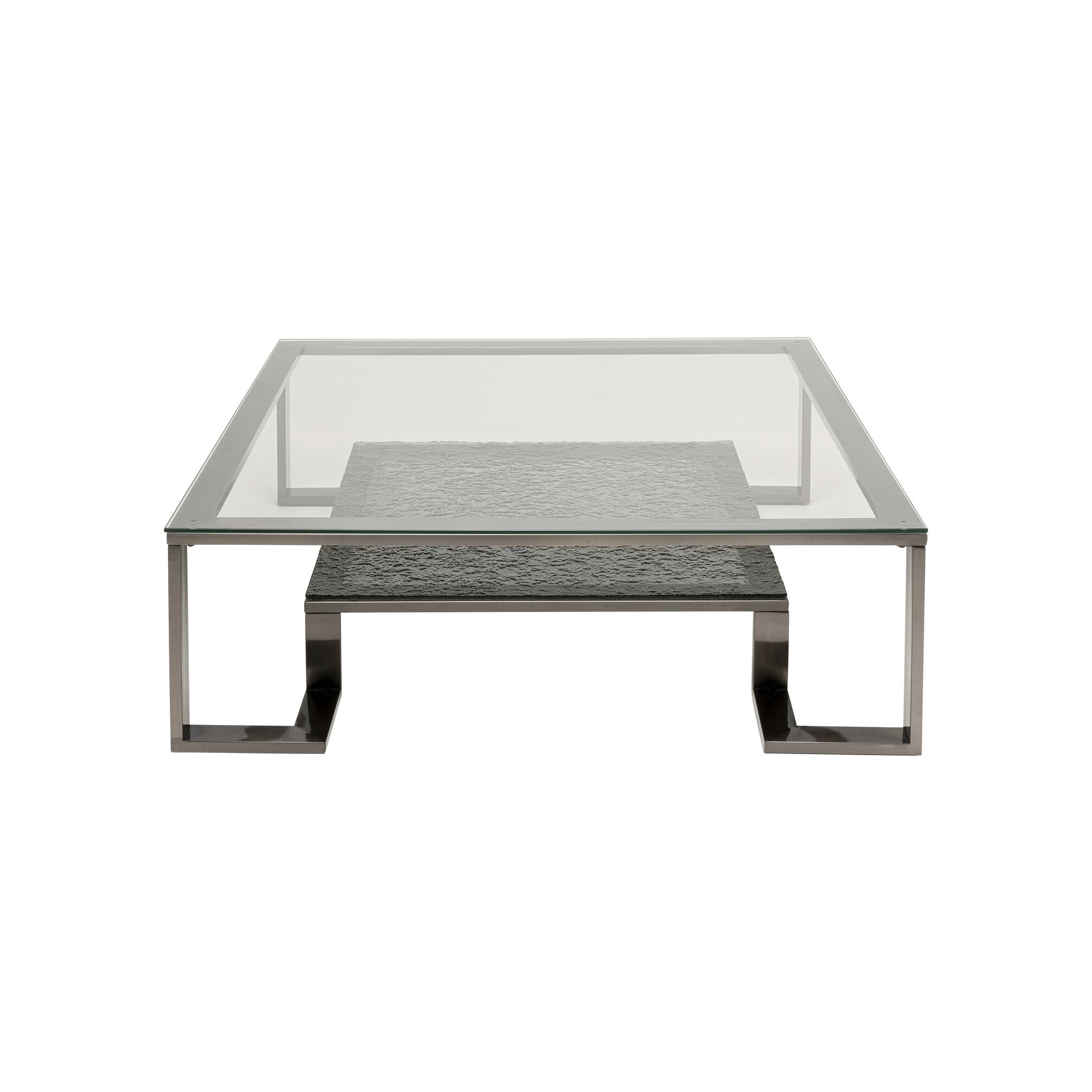 Table basse Rush graphite 120x120cm