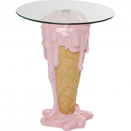 Bar Table ice cream Ø60cm pink Kare Design